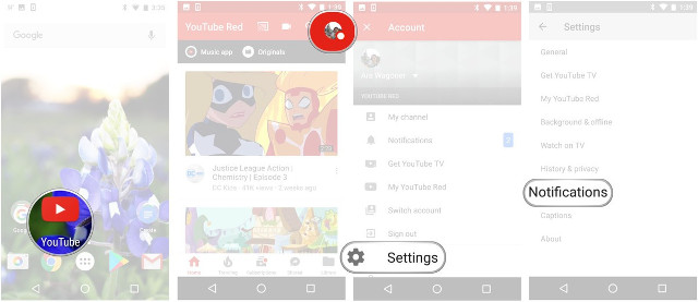 Handbook for using YouTube on Android Picture 5