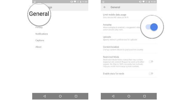 Handbook for using YouTube on Android Picture 8