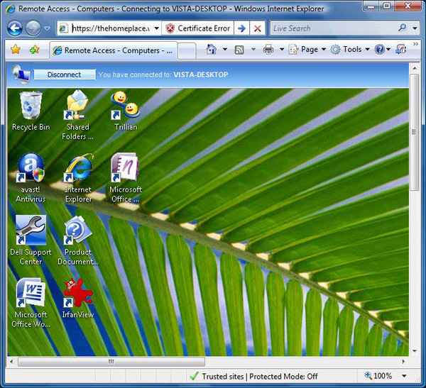 Handle problems in Windows Home Server Picture 7