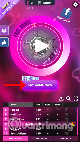 Have you tried Audition dancing with FaceDance Challenge? Picture 4