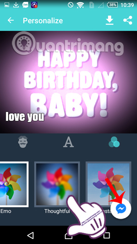 Have you tried sending GIF images of faces on Facebook Messenger? Picture 16