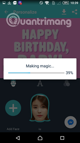 Have you tried sending GIF images of faces on Facebook Messenger? Picture 17