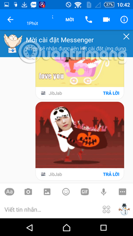 Have you tried sending GIF images of faces on Facebook Messenger? Picture 21