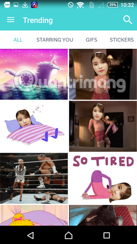 Have you tried sending GIF images of faces on Facebook Messenger? Picture 9