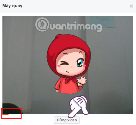 Have you tried taking pictures, recording videos right away on Facebook in the web? Picture 8