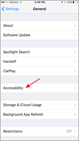 Have you tried using the magnifying glass feature on iOS 10? Picture 2