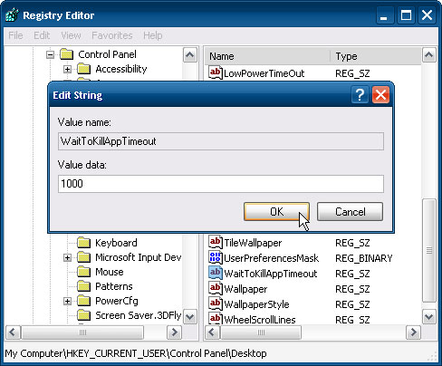 Help Windows XP turn off faster Picture 3