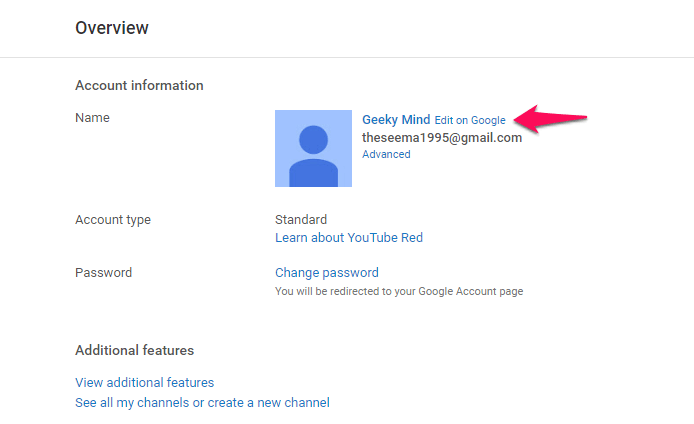 Here's how to change your YouTube channel name and URL Picture 3
