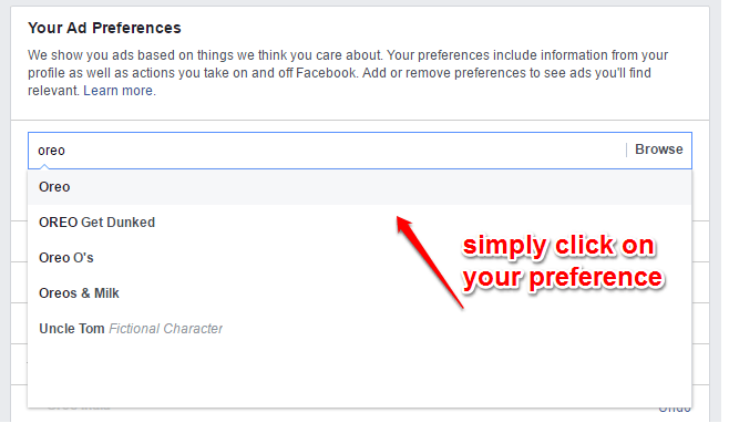 Here's how to choose the type of Facebook ad that shows up on your Facebook Picture 11