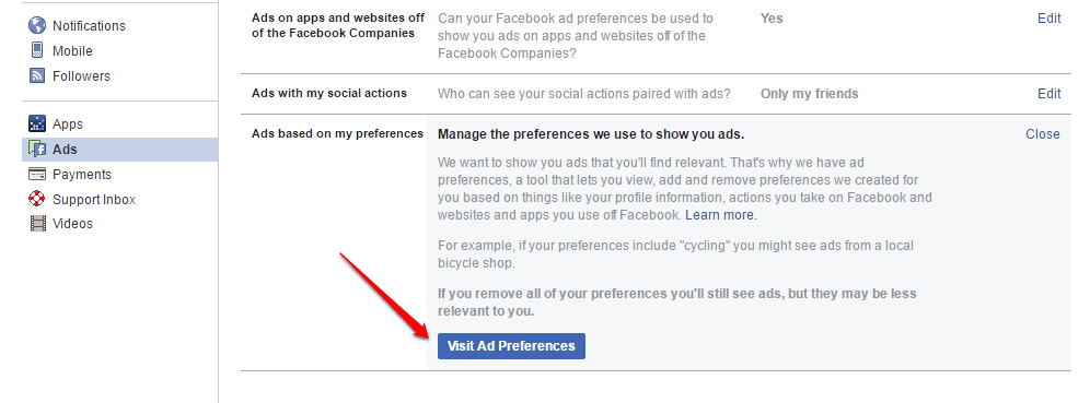 Here's how to choose the type of Facebook ad that shows up on your Facebook Picture 7