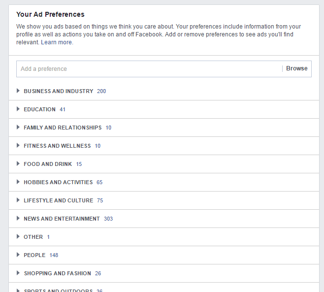 Here's how to choose the type of Facebook ad that shows up on your Facebook Picture 8