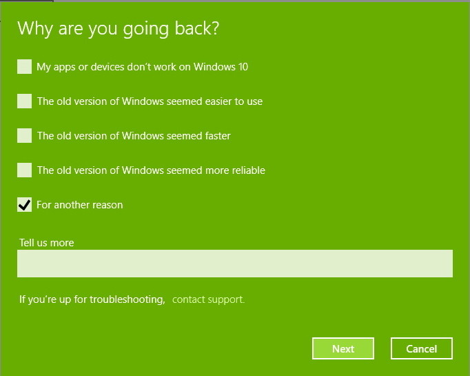 Here's how to uninstall Windows 10 to return to using Windows 7 or 8.1 Picture 3