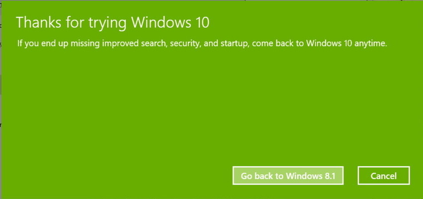 Here's how to uninstall Windows 10 to return to using Windows 7 or 8.1 Picture 7