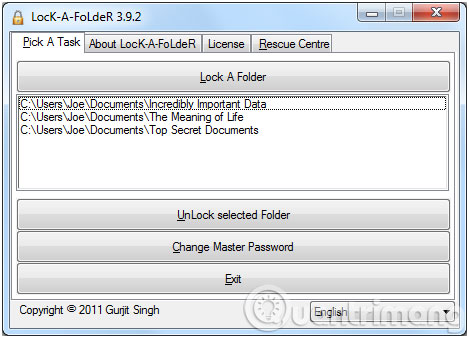 Hide and protect data in Windows Picture 6