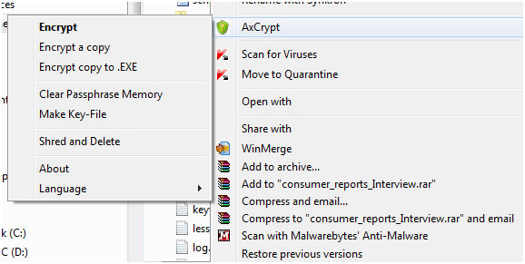 Hide and protect data in Windows Picture 7