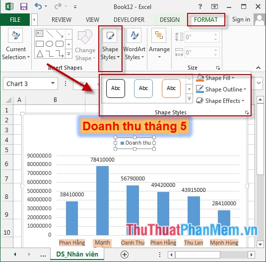 Hide and show chart labels in Excel Picture 6
