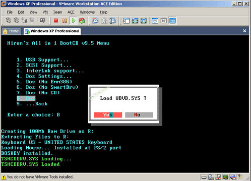 Hiren's Boot CD for virtual machines Picture 5