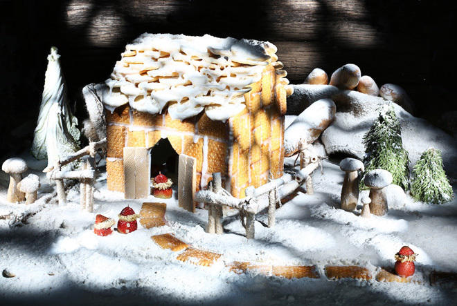 'Ho turned' vegetables into super funny Christmas decorations Picture 7