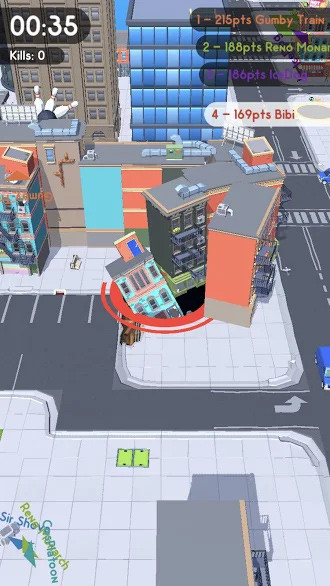 Hole.io, the death-death game that eats the addictive world, invites download and experience Picture 2