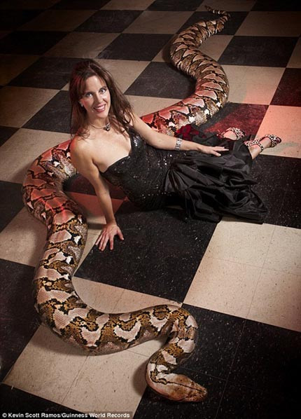 How big was the biggest snake ever recorded? Picture 1