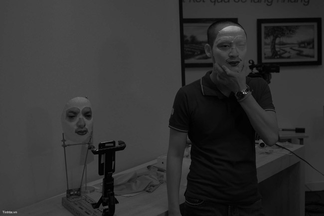 How did Bkav announce the details of the Face ID on the iPhone X? Picture 4