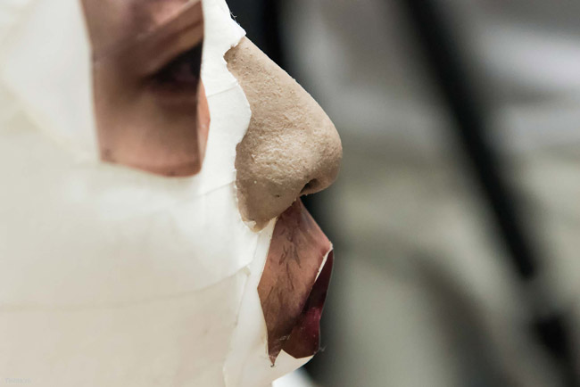 How did Bkav announce the details of the Face ID on the iPhone X? Picture 5