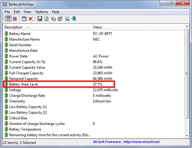How do I know if my laptop battery is bottled or broken? Picture 3