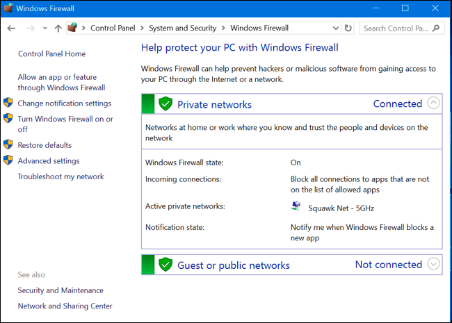 How do Private Network and Public Network on Windows differ? Picture 6
