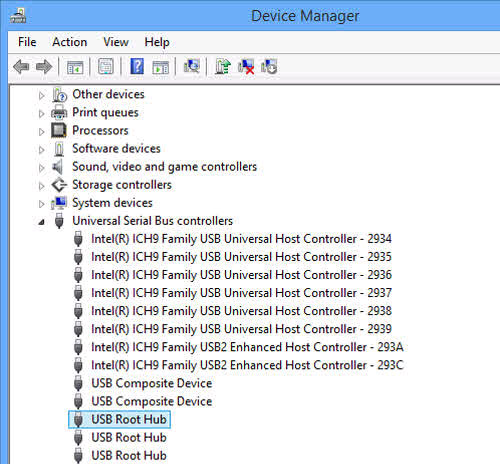 How does the computer not accept USB? Picture 14