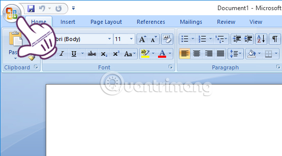 How does the word in Microsoft Word jump? Picture 1