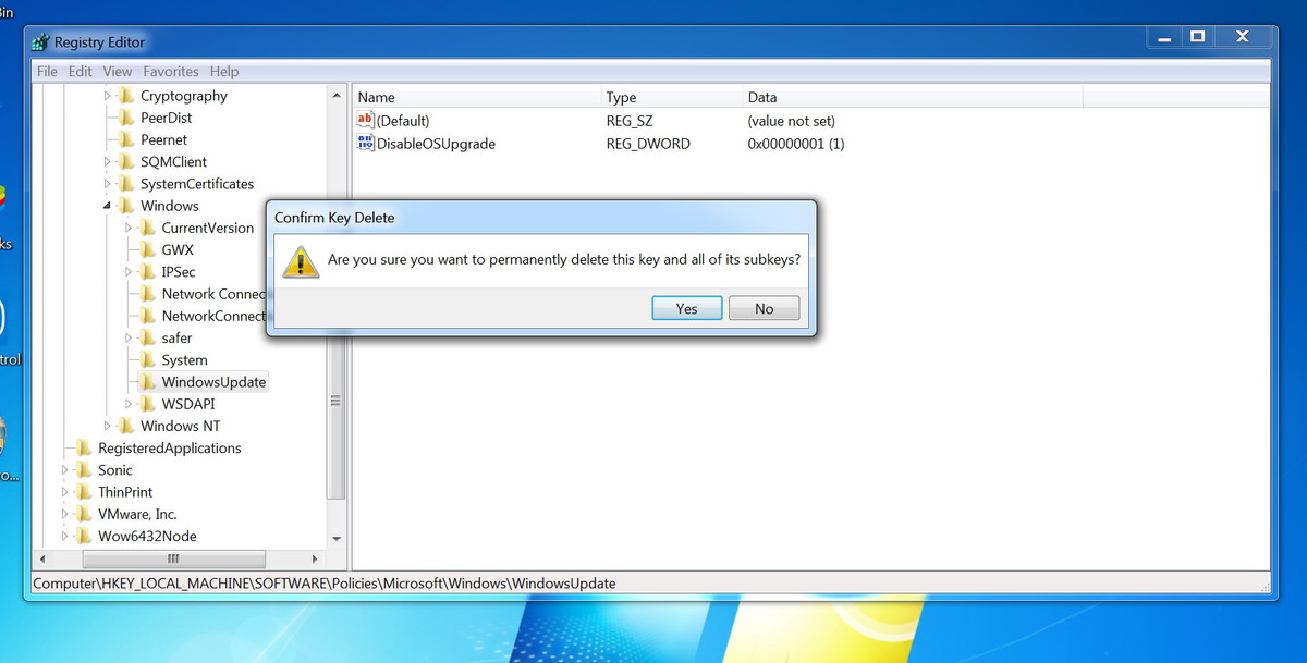 How does Windows 7, 8 not automatically upgrade to Windows 10? Picture 13