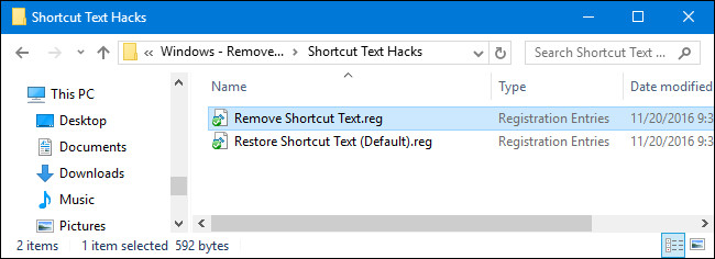 How does Windows stop adding '- Shortcut' to the file name Shortcut? Picture 6