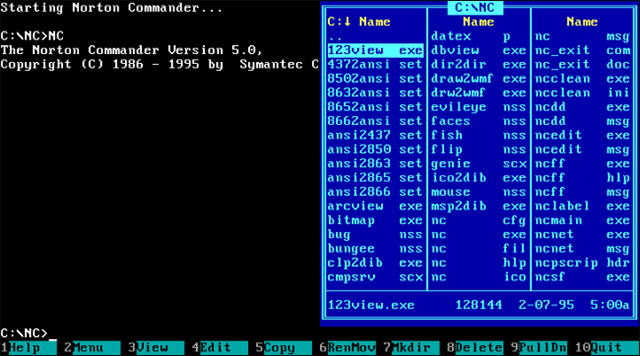 How is MS-DOS used when Windows has not yet appeared? Picture 3