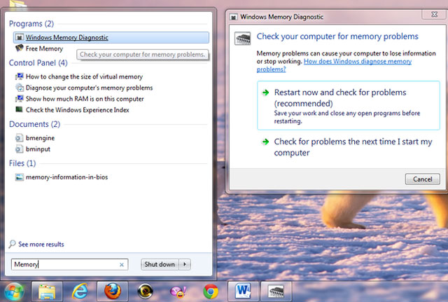 How many reasons does Windows not receive enough RAM? Picture 9