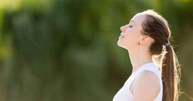 How many times a day does the human body breathe on average? Picture 1