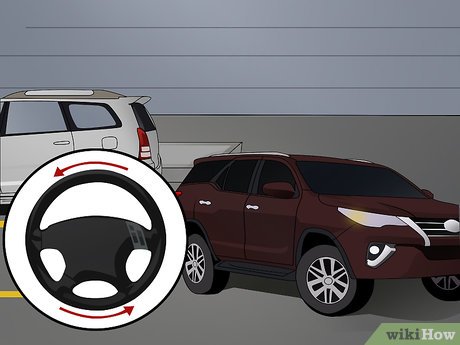 How to 90 Degree Park Large SUVs Picture 4