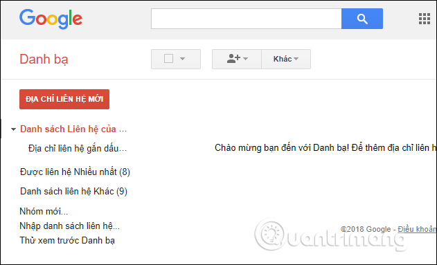 How to access Contacts on the new Gmail interface Picture 2