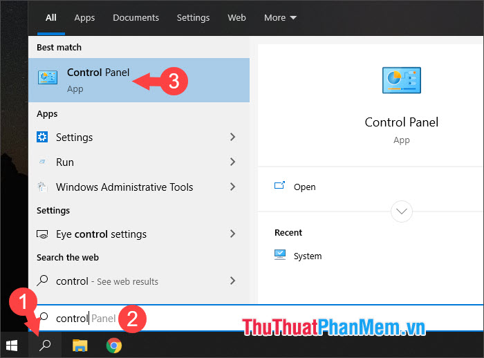 cannot access control panel