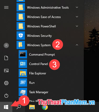 How to access Control Panel on Windows 10, how to access Control Panel on Windows 10 Picture 4