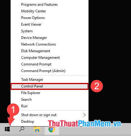 How to access Control Panel on Windows 10, how to access Control Panel on Windows 10 Picture 6