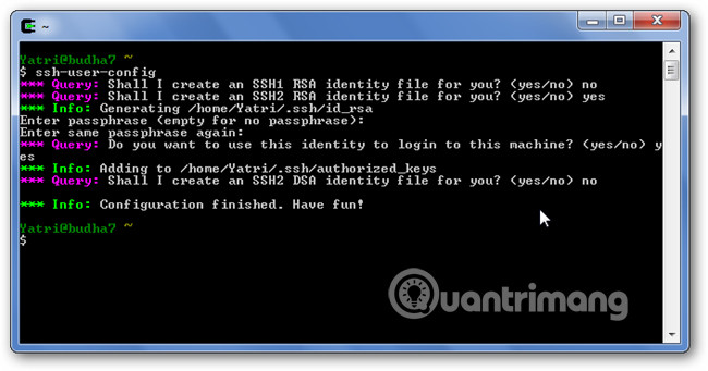 How to access SSH on Windows 7 using Cygwin Picture 17