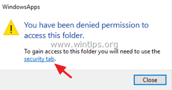 How to access WindowsApps folder on Windows 10 and Windows 8? Picture 8