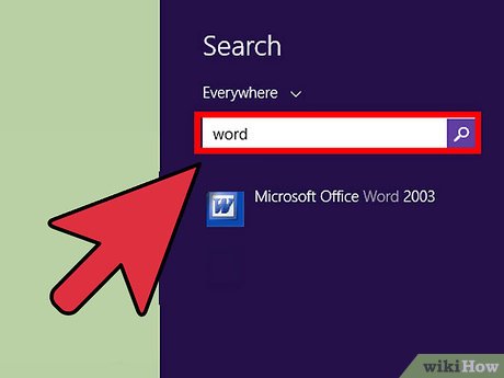 How to Access Word on Windows 8 Picture 3