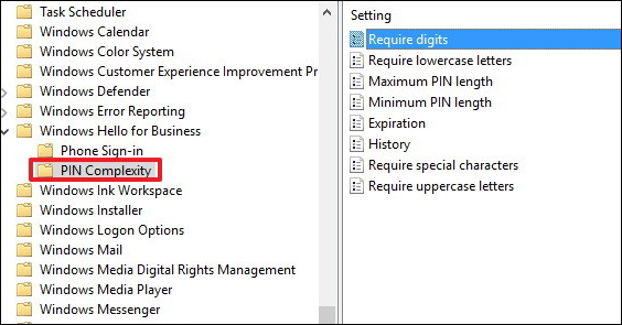 How to activate a self-destruct PIN on Windows 10 Picture 3