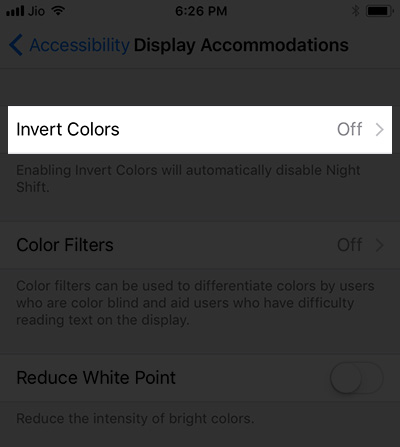 How to activate Dark Mode on iPhone Picture 5
