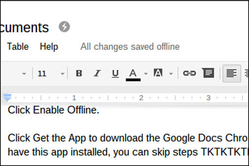How to activate Google Docs Offline on a Chromebook Picture 10