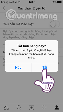 How to activate Instagram security with 2 layers by phone Picture 12