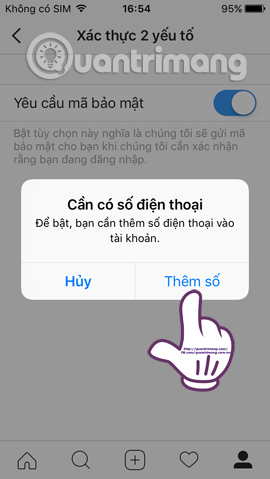 How to activate Instagram security with 2 layers by phone Picture 5