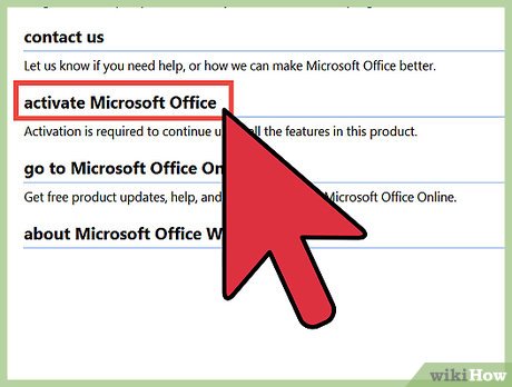 How to Activate Microsoft Office 2010 Picture 5
