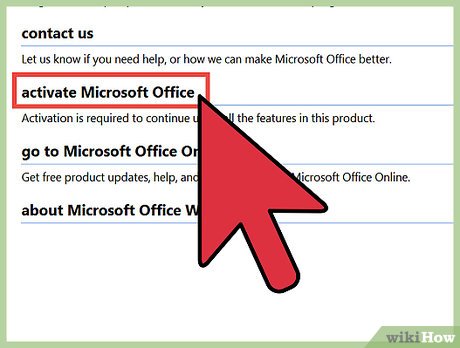 microsoft office activation wizard 2010 disable